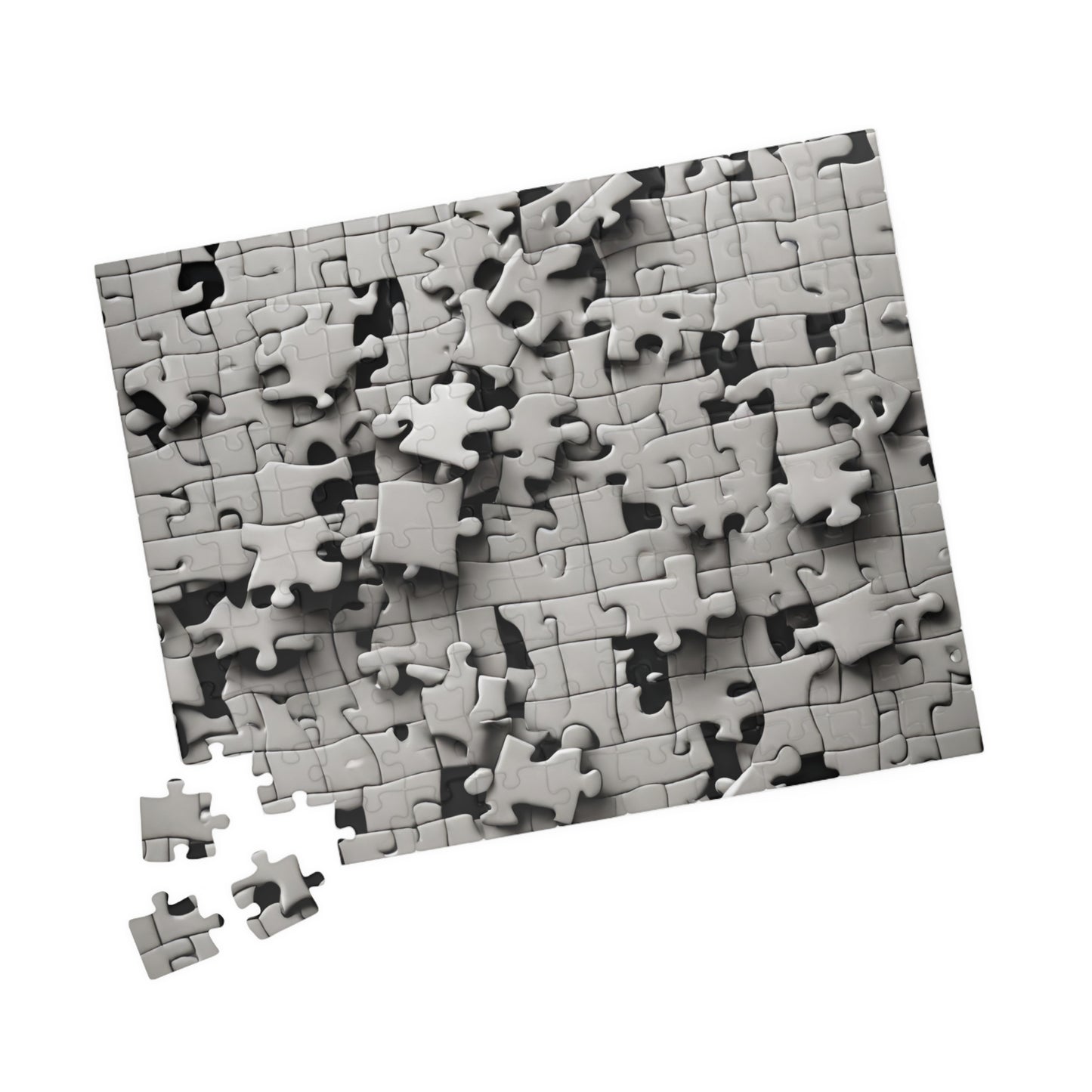A 3D Puzzle of A Puzzle (110, 252, 500, 1014-piece)