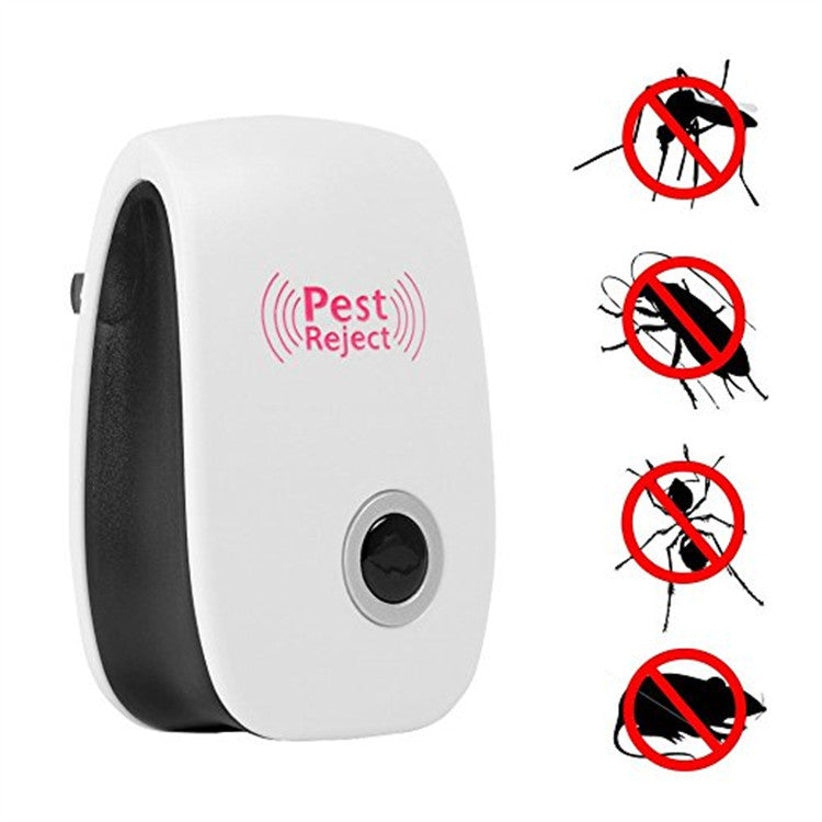Electronic Ultrasonic Healthy Rechargeble Anti Mosquito Insect Pest Reject Mouse Repellent Repeller Practical Home EUUS Plug