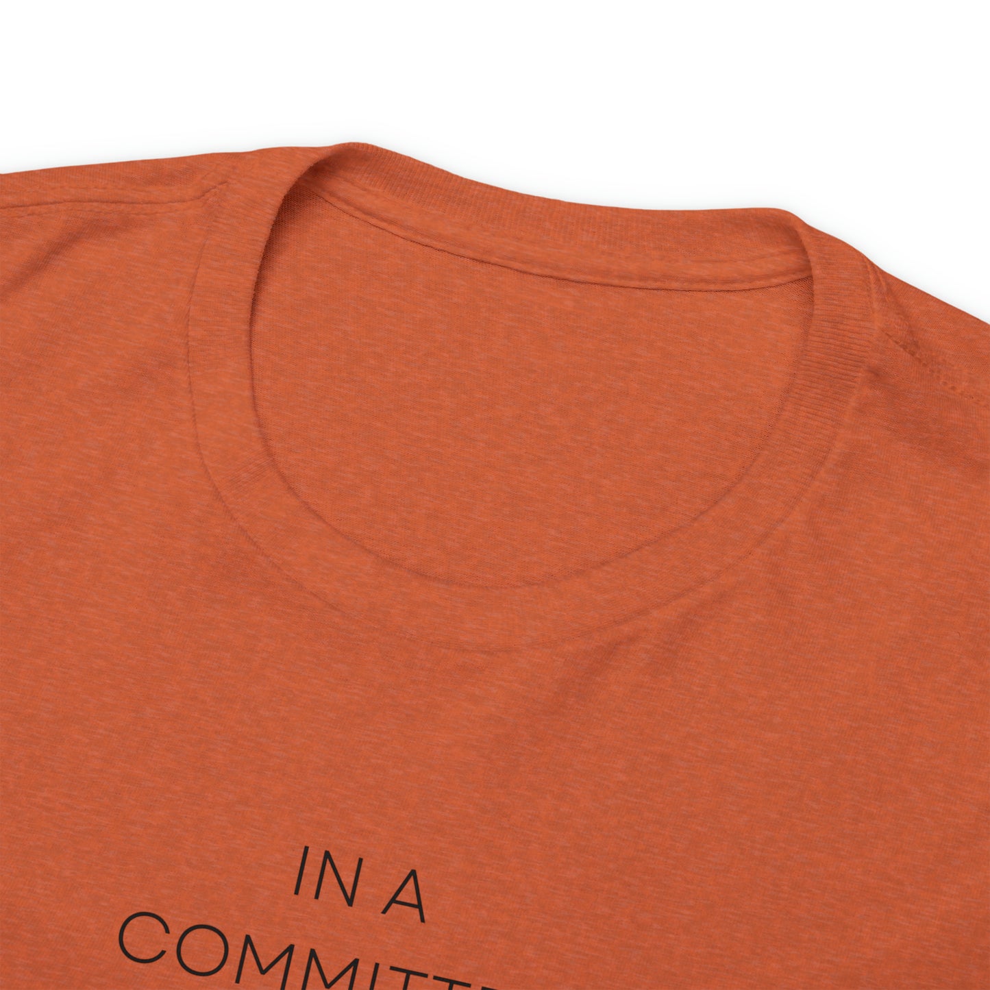 In a committed relationship with a shadow. T-shirt