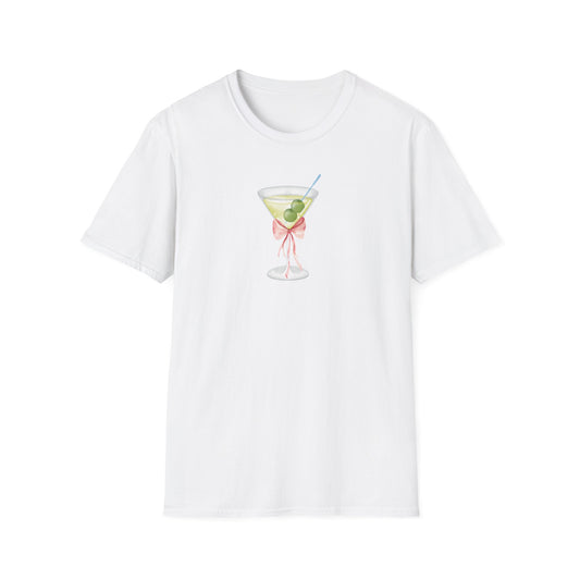 Martini Bow Shirt, Coquette Top, Balletcore Shirt, Dollette Tee