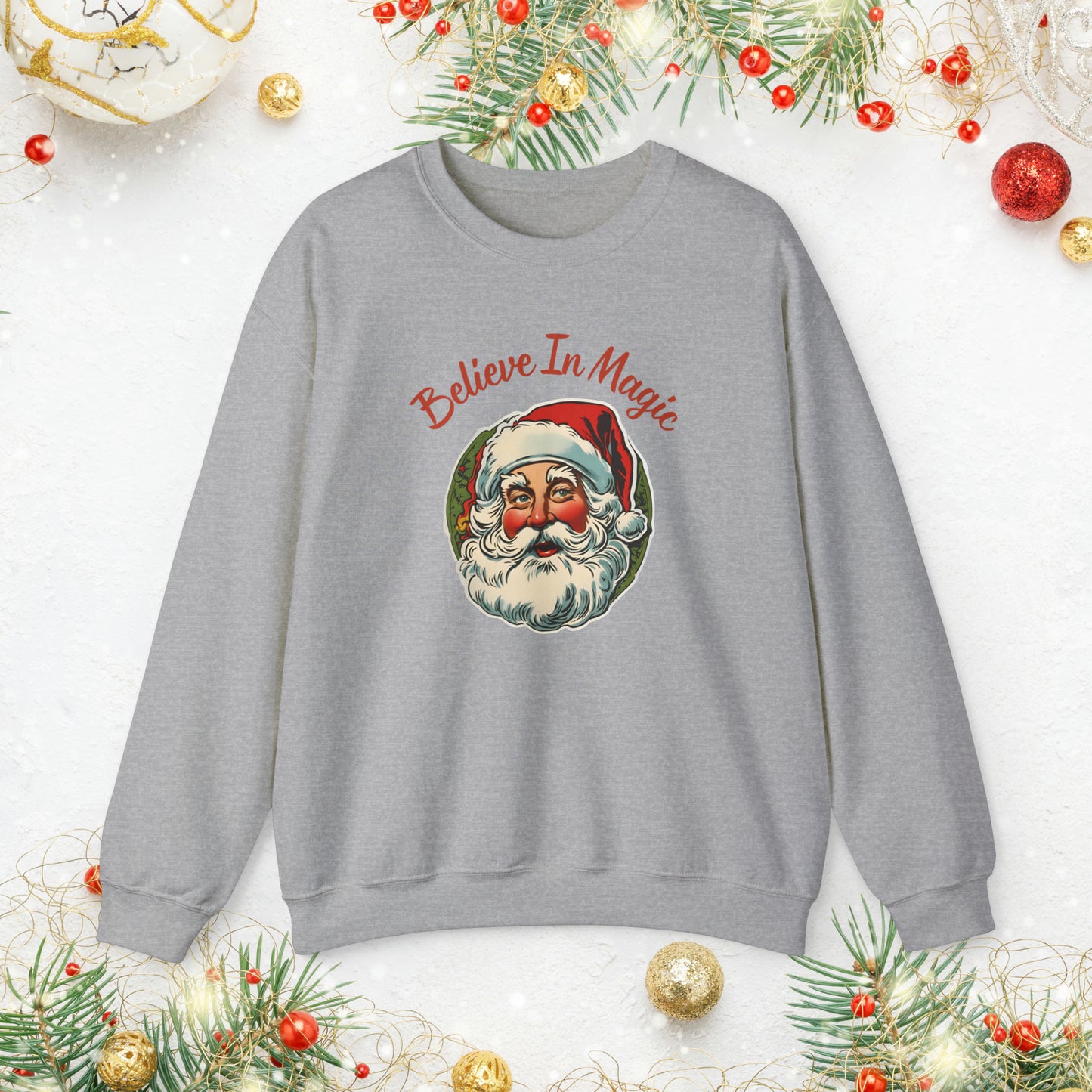 Believe In Magic Christmas Sweatshirt