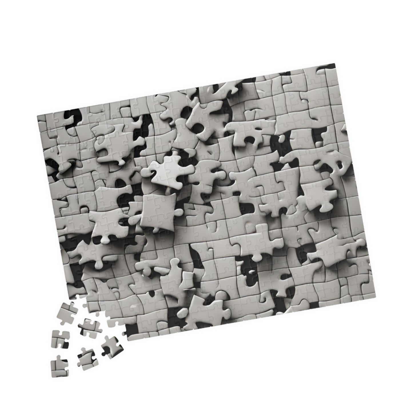 A 3D Puzzle of A Puzzle (110, 252, 500, 1014-piece)