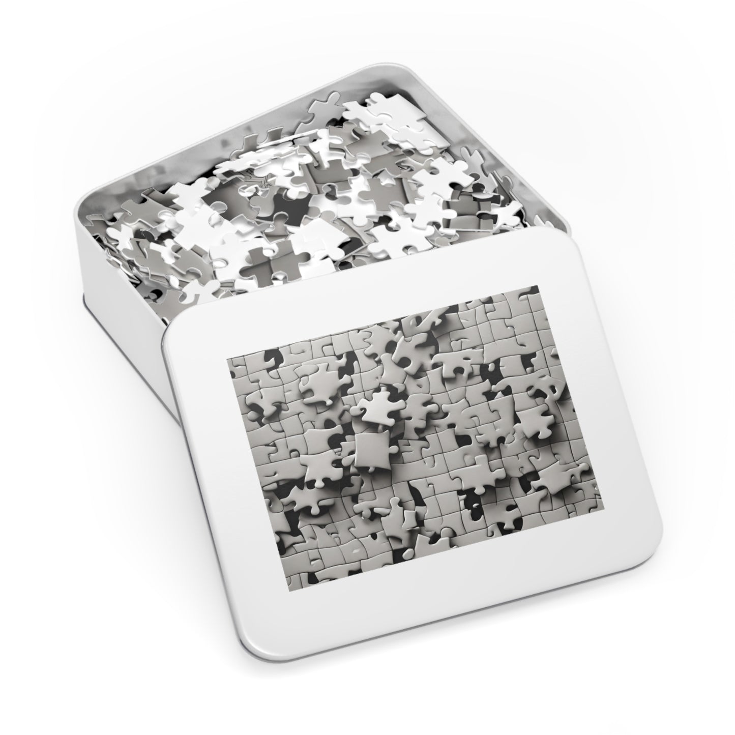 A 3D Puzzle Of A Puzzle Of A Puzzle Jigsaw Puzzle (30, 110, 252, 500,1000-Piece)