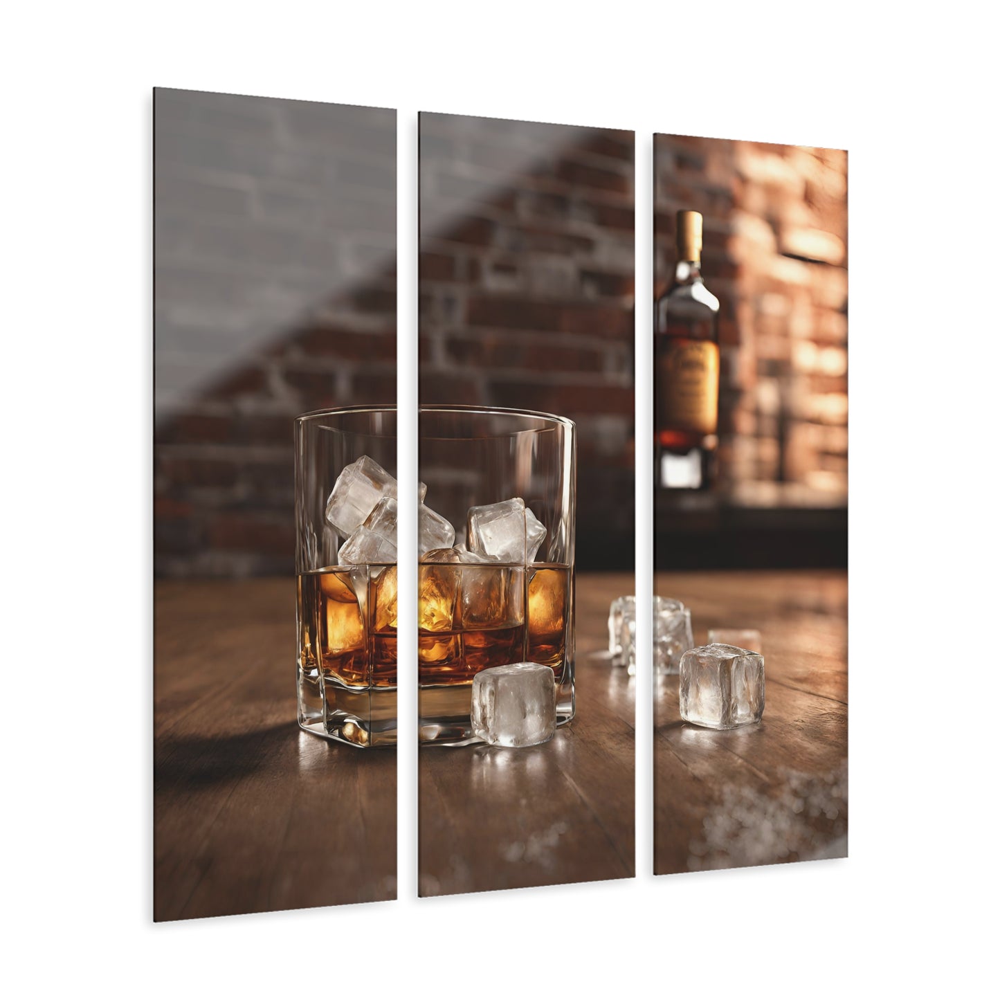Bourbon Glass Triptych