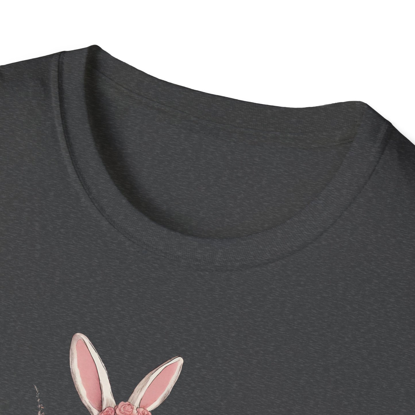 Cute Tshirt, Gift For Her, Cute Bunny, Trendy Crewneck, Coquette Tee, Bunny Cute Graphic, Vintage T-shirt