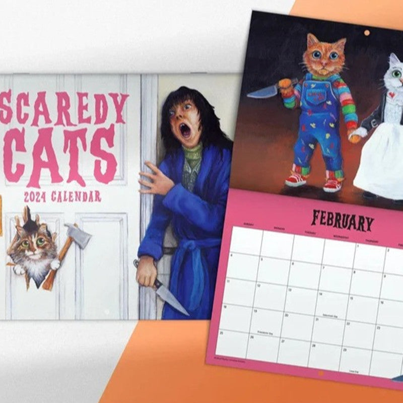 2024 Horror Cat Calendar