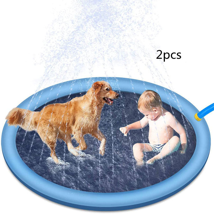 Non-Slip Splash Pad For Kids And Pets