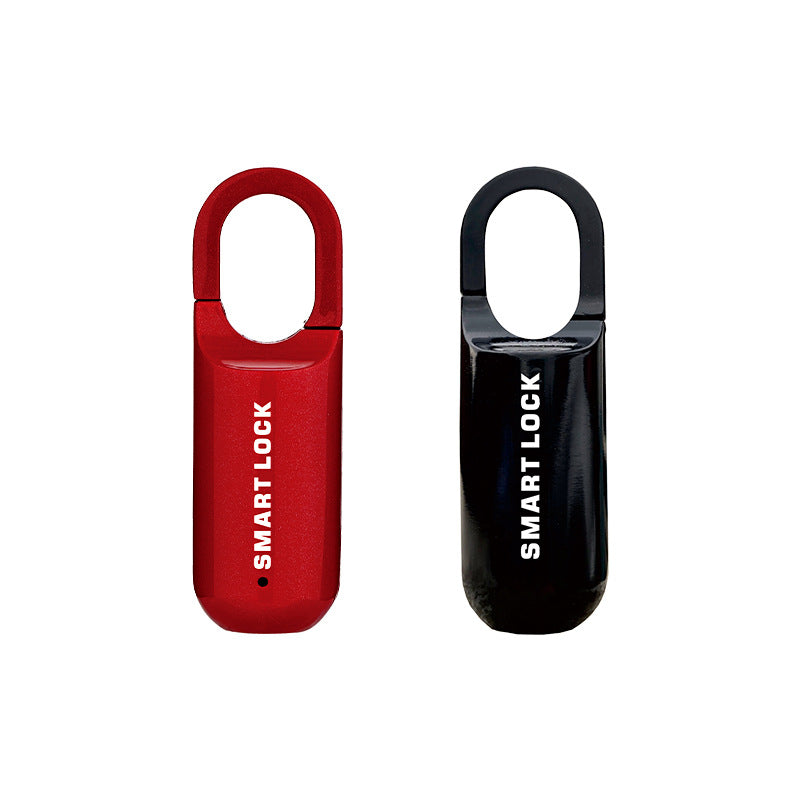 Smart USB Rechargeable Fingerprint Code Lock Easy To Carry Backpack Fingerprint Lock For Gym School Locker House Door Travel Luggage Backpack