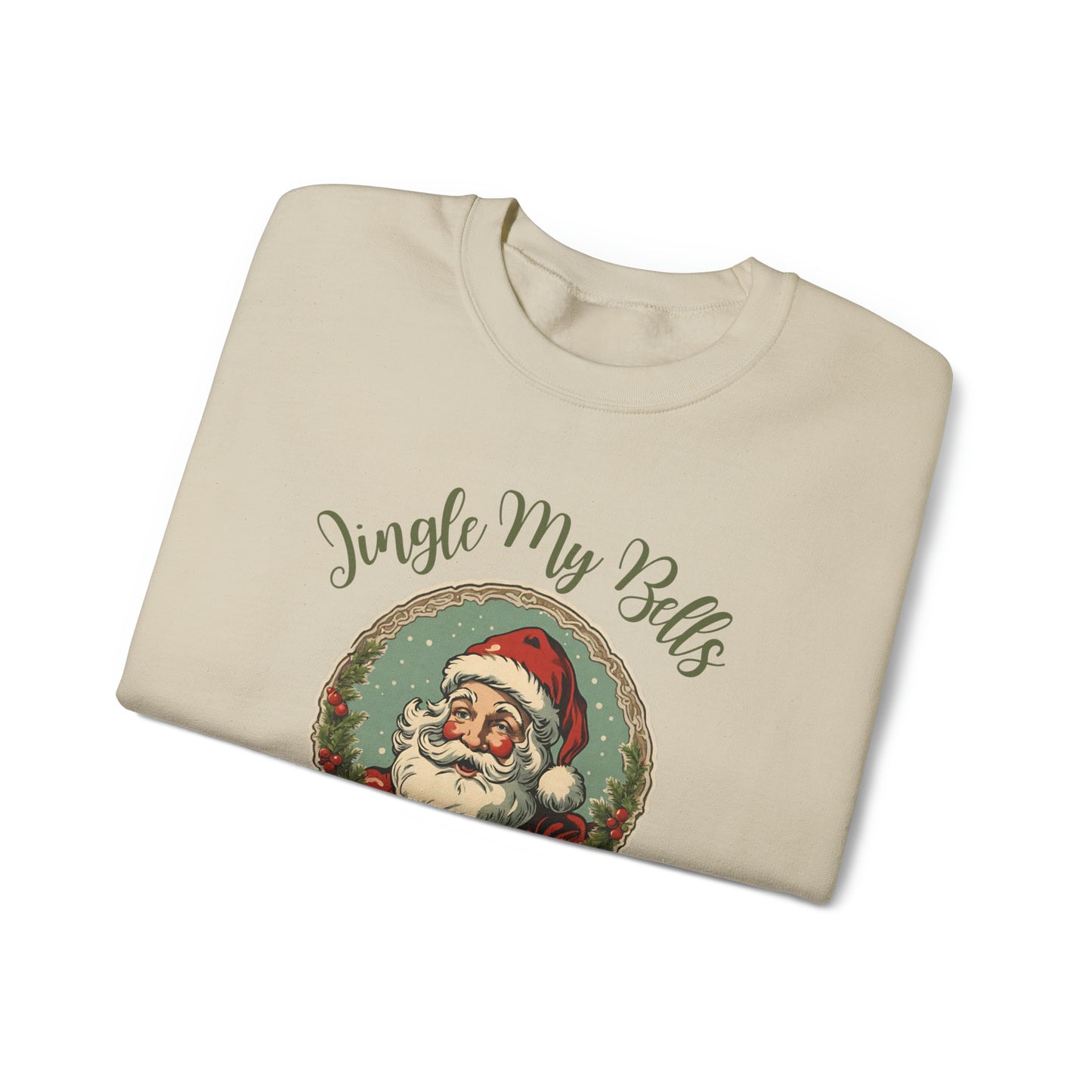 Jingle My Bells Christmas Sweatshit, Vintage Sweatshirt, Vintage Christmas, Retro Christmas, Funny Christmas Sweatshit