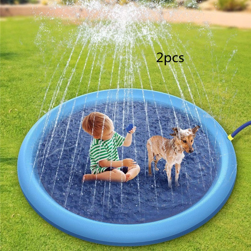 Non-Slip Splash Pad For Kids And Pets