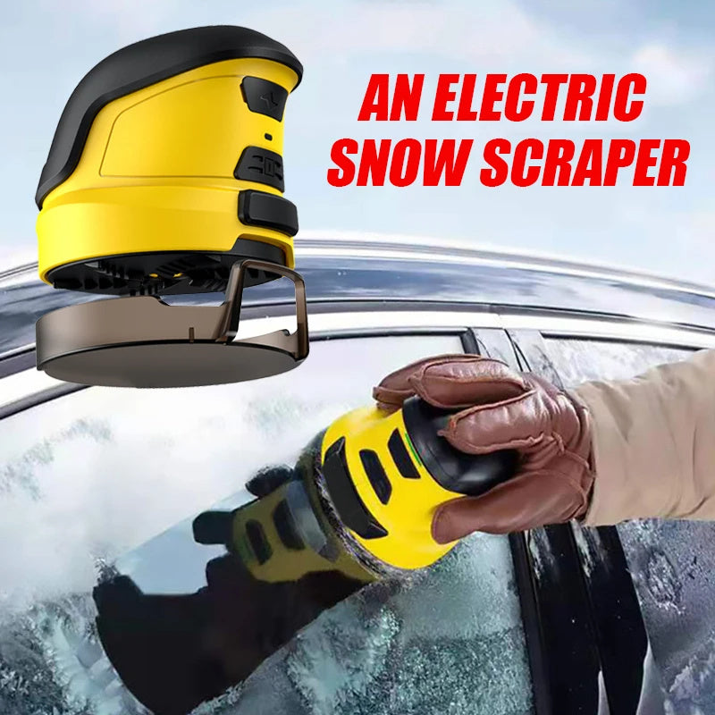 Cordless Snow Scraper With Battery Life Durable Electric Ice Scraper Portable Window For Auto Deicing
