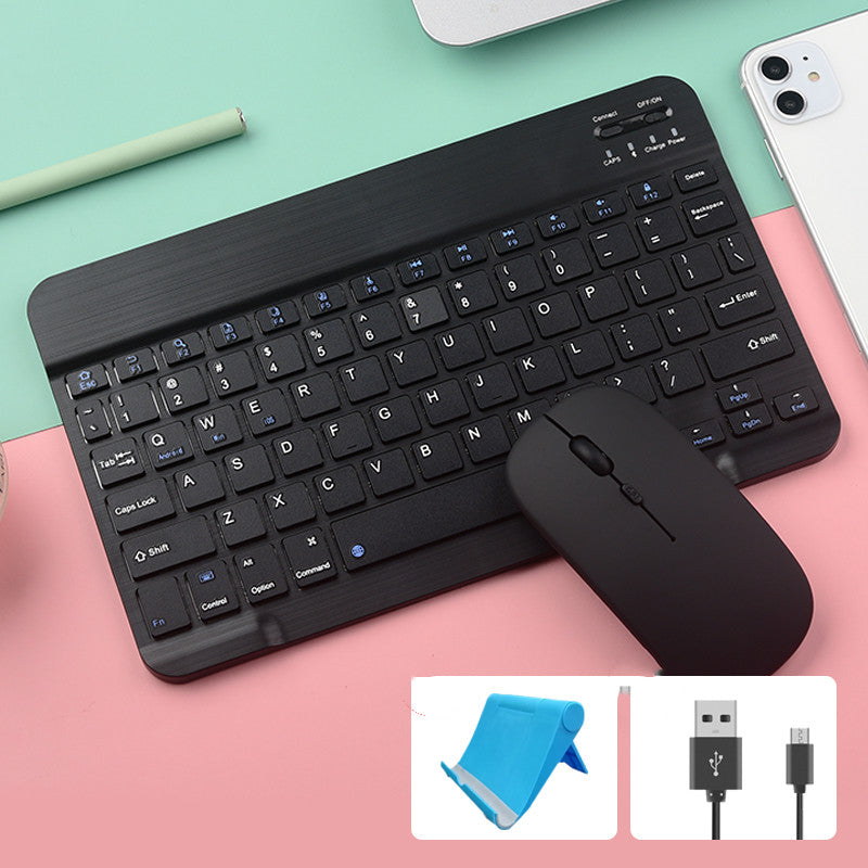 Can Be Connected To Mobile Phone Portable Mouse Set Mini Keyboard