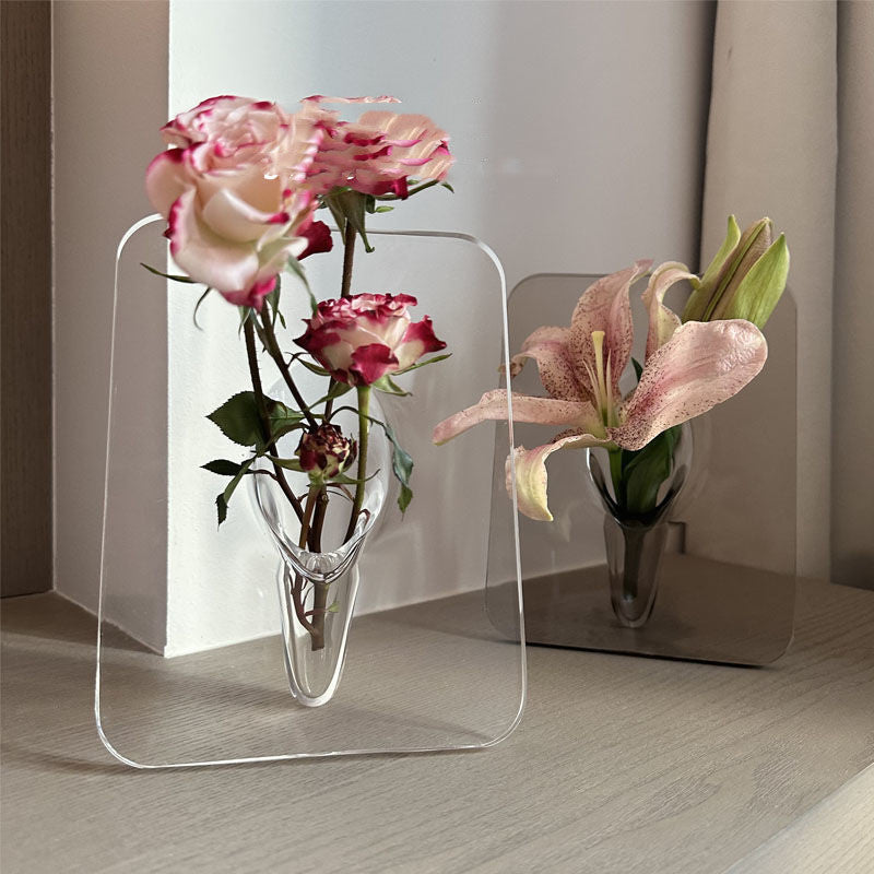 Creative Art Frame Vase Acrylic