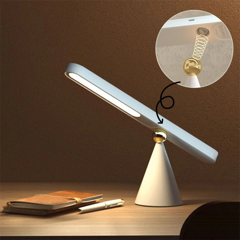 Reading Table Lamp Creative Geometric Desk Lamp Wireless Wall Lamp Multifunctional Magnetic Suction Small Night Light