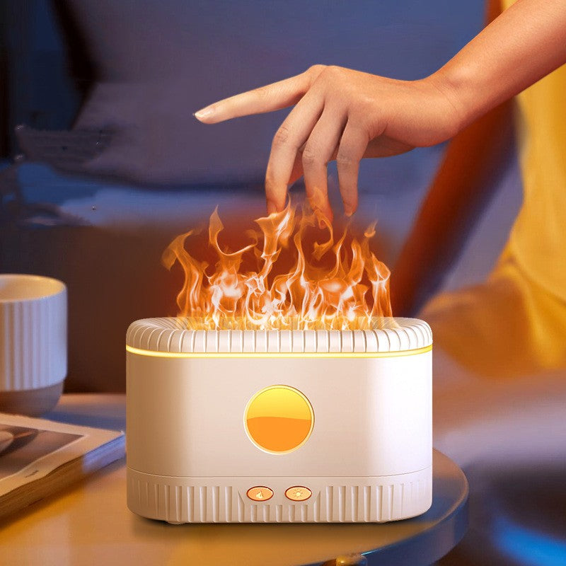 Simulated Flame Atmosphere Humidifier
