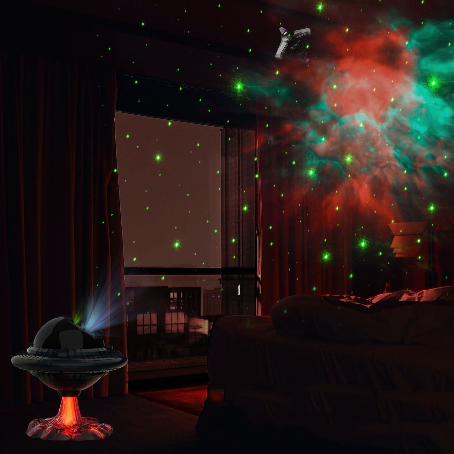 Creative Gift UFO Laser Projector  Atmosphere