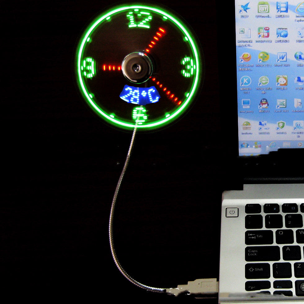 USB Clock Temperature