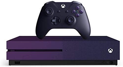 Microsoft Xbox One S 1TB Console - Fortnite Gradient Purple Special Edition Console (Game not included) (Renewed)