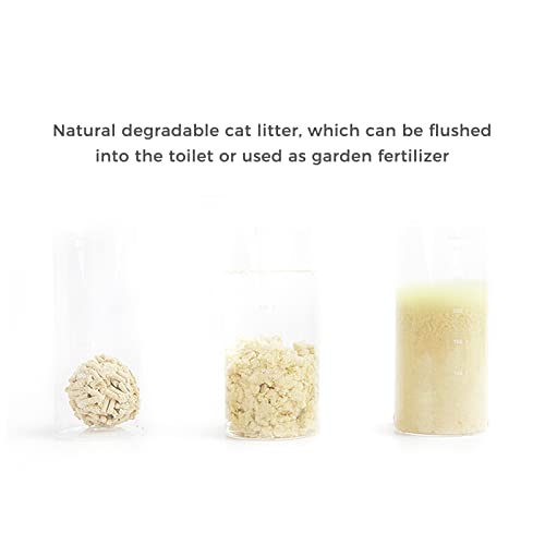 Tofu Litter 6LB Tofu Cat Litter Dust-Free Clumping Cat Litter