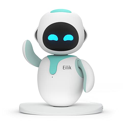 Eilik – an Cute Robot Pets for Kids and Adults, Your Perfect Interactive Companion at Home or Workspace, Unique Gifts for Girls & Boys.
