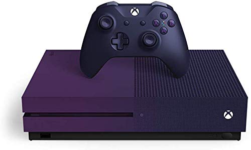 Microsoft Xbox One S 1TB Console - Fortnite Gradient Purple Special Edition Console (Game not included) (Renewed)