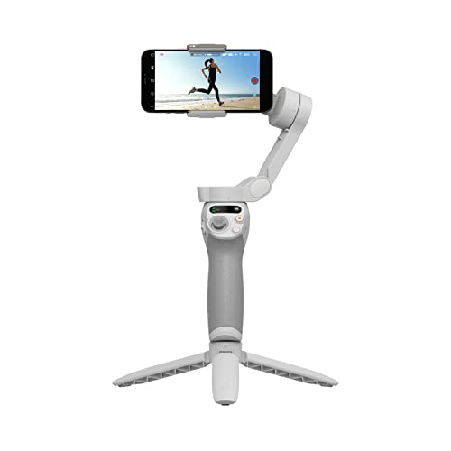 Mobile SE Intelligent Gimbal, 3-Axis, Portable and Foldable, Android and iPhone Gimbal with ShotGuides, Smartphone Gimbal with ActiveTrack 5.0, Vlogging Stabilizer