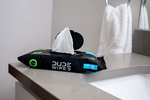 DUDE Wipes Flushable Wipes - 1 Pack, 48 Wipes