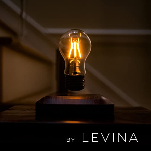 Avviso Technologies LEVINA Floating Light Bulb Lamp - Magnetic Levitating Wireless