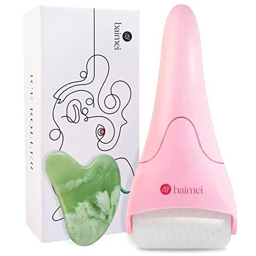 Ice Roller and Gua Sha Facial Tools, BAIMEI Ice Roller for face - #tiktokmademebuyit