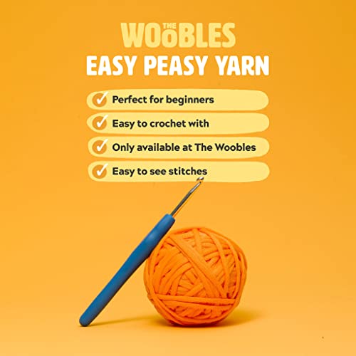 The Woobles Crochet Kit for Beginners with Easy Peasy Yarn for Crocheting as Seen On Shark Tank - Crochet Kit with Step-by-Step Video Tutorials - Bunny