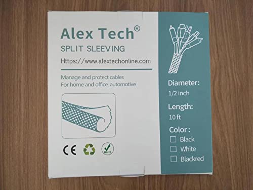 Alex Tech 10ft - 1/2 inch Cord Protector