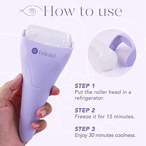 Ice Roller and Gua Sha Facial Tools, BAIMEI Ice Roller for face - #tiktokmademebuyit