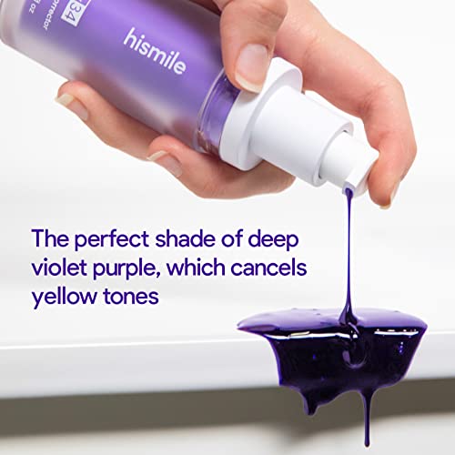 Hismile v34 Colour Corrector | Tooth Stain Removal | Purple Toothpaste