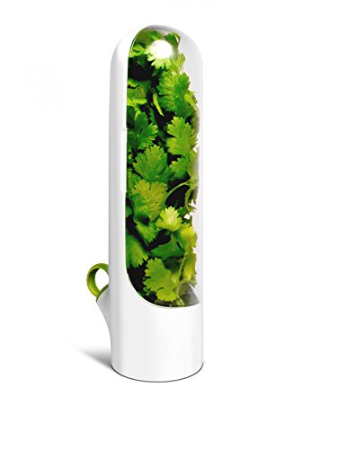 Herb Saver Best Keeper for Freshest Produce - Innovation that Works by Prepara, White