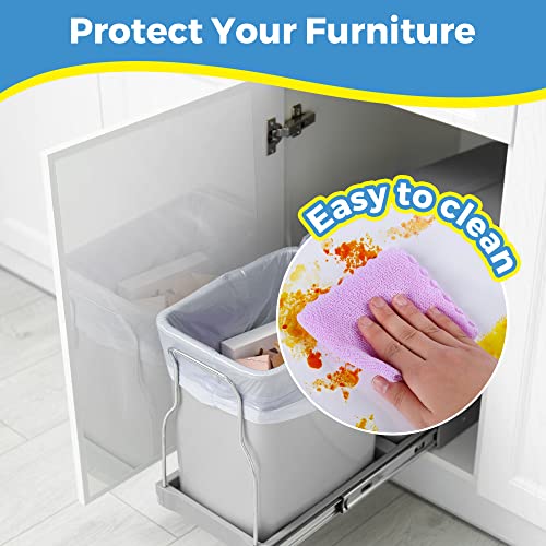 Clear Wall Protector, Self Adhesive Removable Contact Paper, Plastic Stickers for Kitchen & Office from Trash