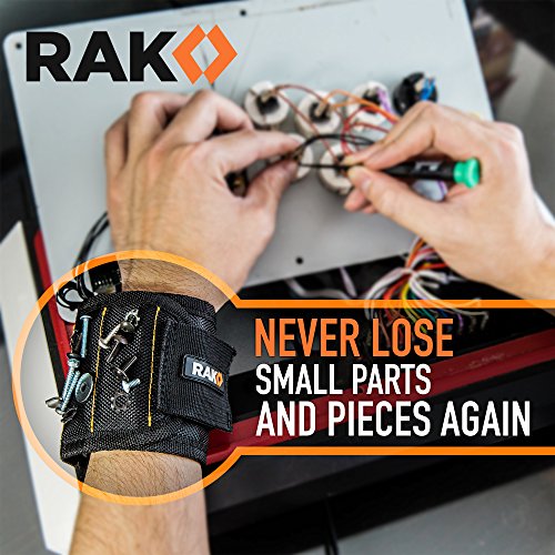 Father's Day Gifts for Dad RAK Magnetic Wristband for Holding Screws, Nails and Drill Bits