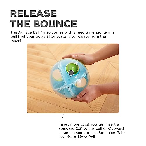 A-Maze Ball Interactive Ball Puzzle & Treat Maze for Dogs