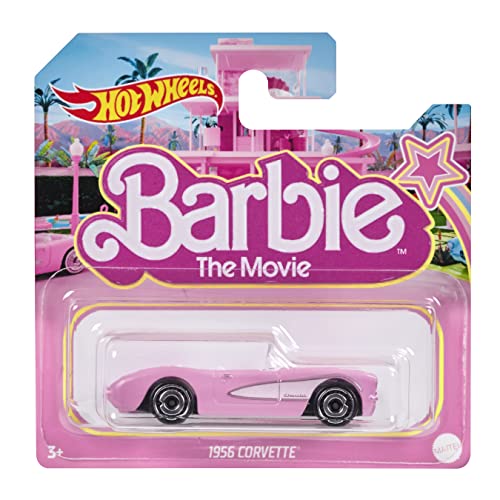 Hot Wheels 2023 Barbie 1956 Corvette Barbie The Movie