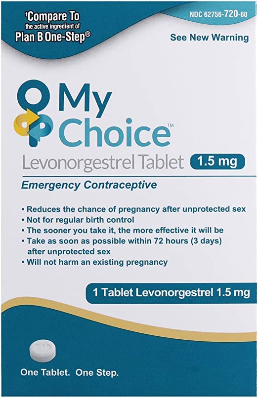 Ohm My Choice Emergency Contraceptive 1 Tablet (Levonorgestrel Tablet 1.5mg)