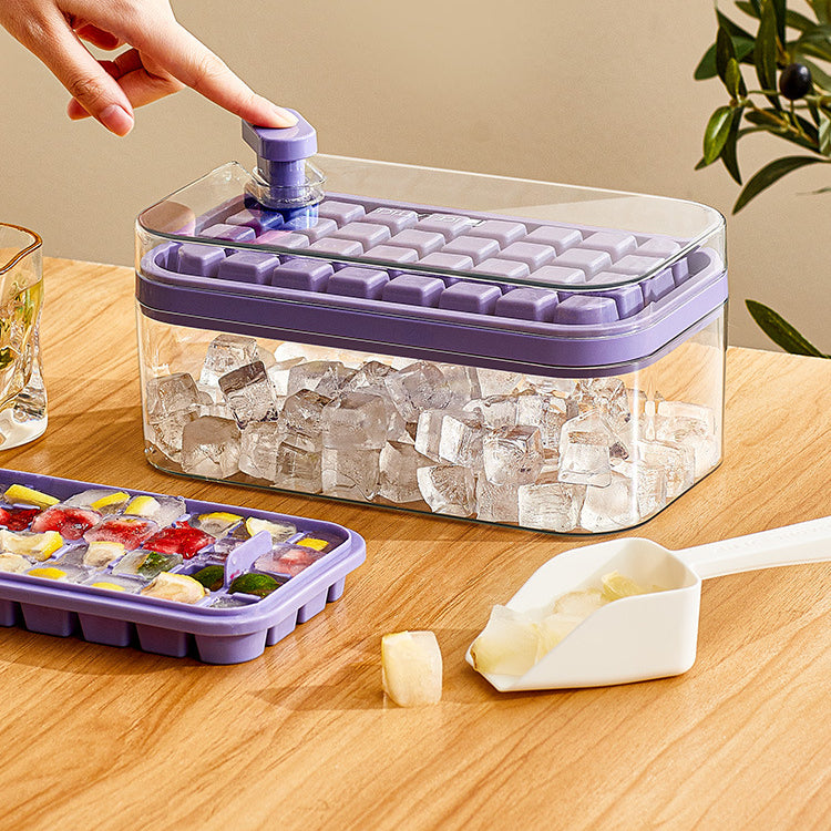 One-button Press Ice Mold