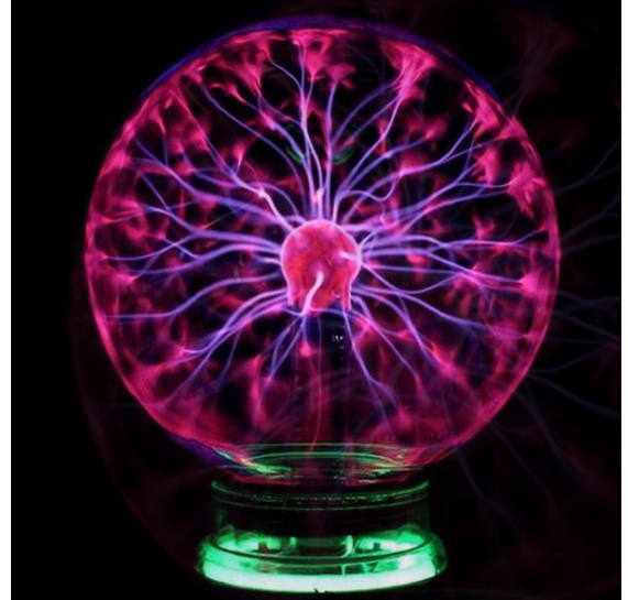 Plasma Lightning Ball Electronic Magic Light Electrostatic Induction Ball Magic Ball With Music 4 Inch 5 Inch  6 Inch