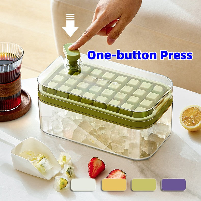 One-button Press Ice Mold