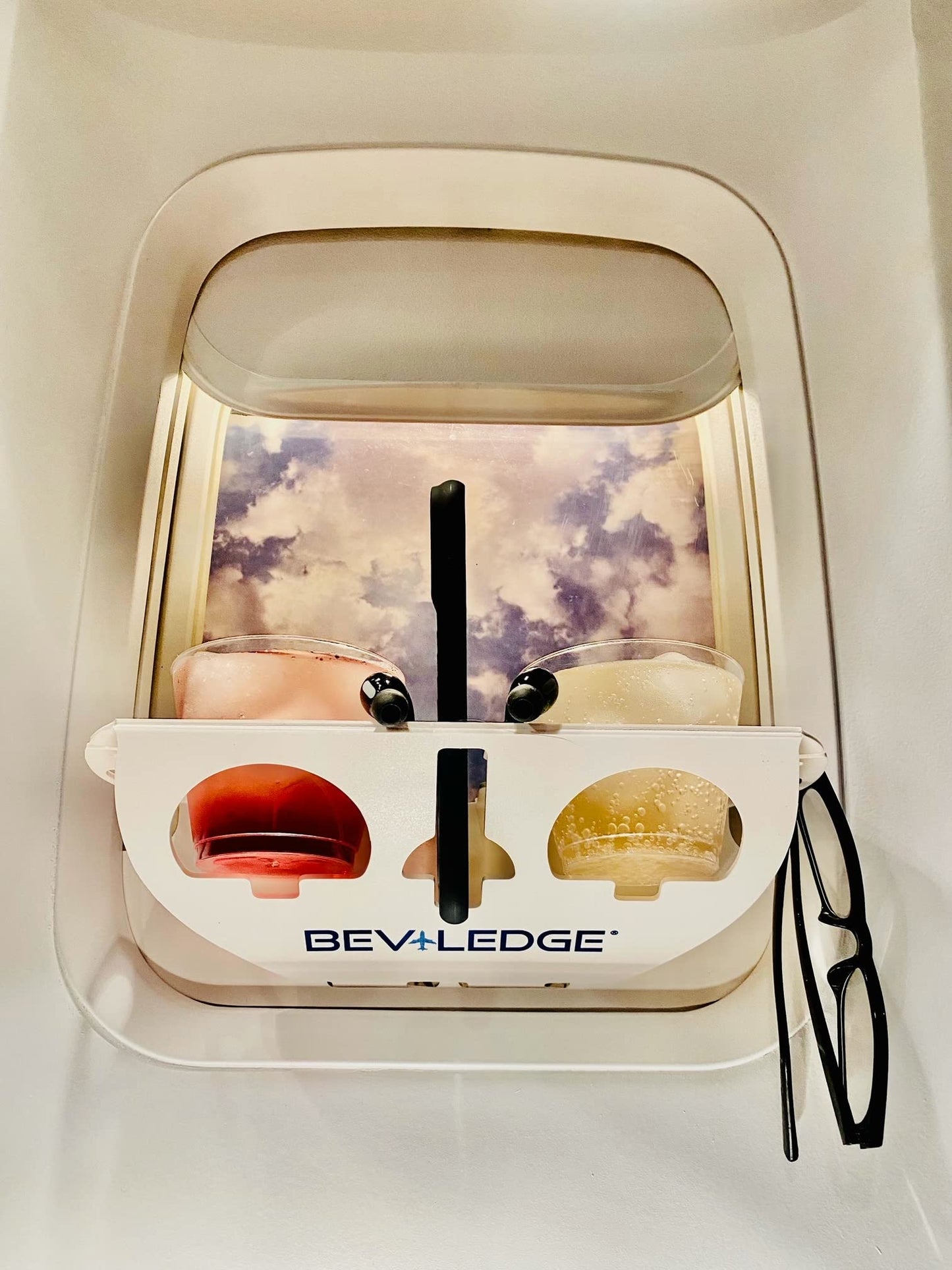 BEVLEDGE - Airplane window organization station - - One of the HOTTEST new travel accessories ! MAKES AN EXCELLENT GIFT FOR ANY TRAVELER!!