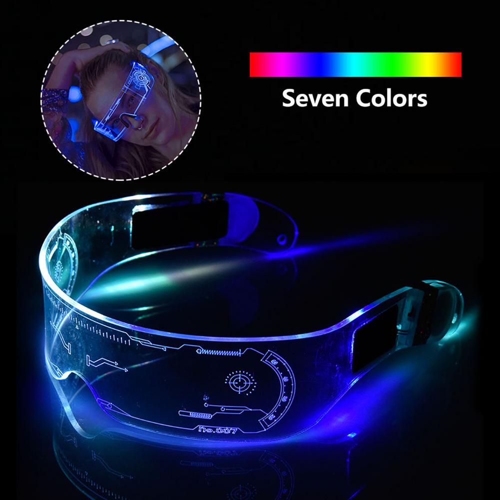 LED Luminous Neon Glasses