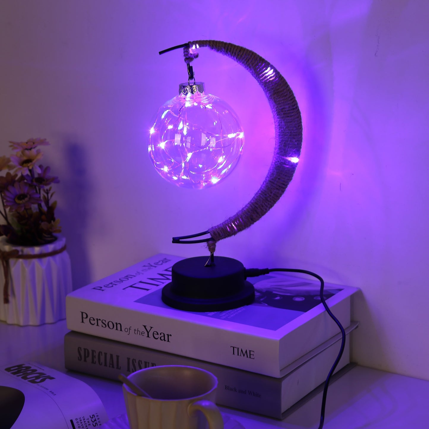 USB LED Moon Sepak Takraw Lamp