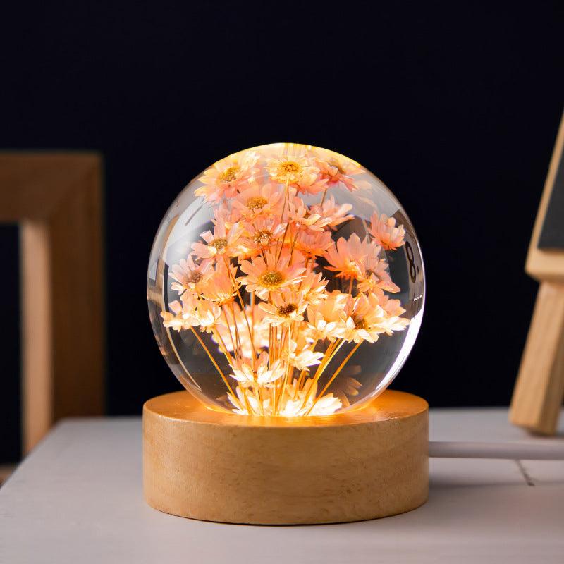 Luminous 3D Dandelion Crystal Ball - #tiktokmademebuyit